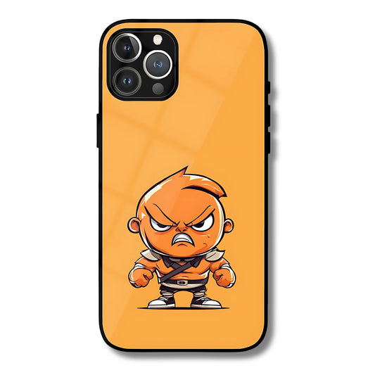 Mini Rage Mode Metal Glass Phone Cover