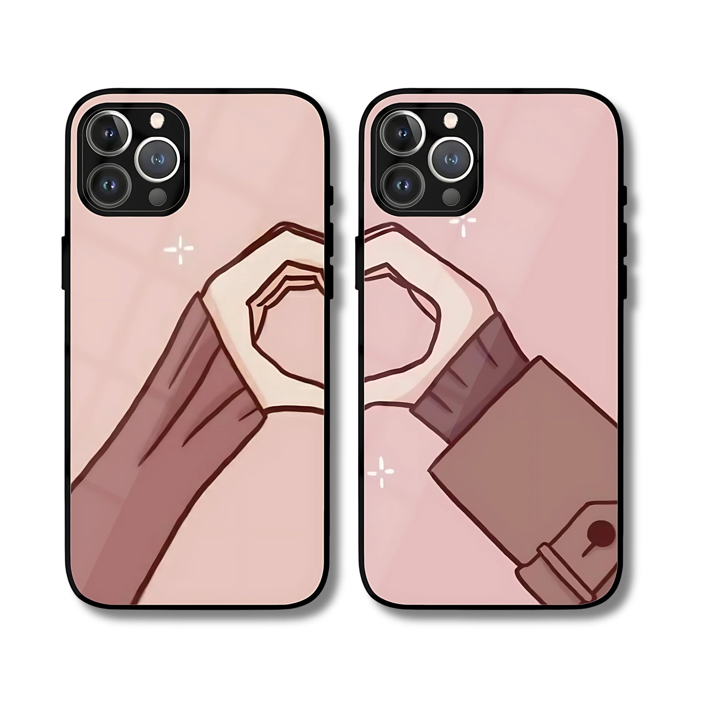 Heart Connection Matching Phone Covers