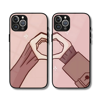 Heart Connection Matching Phone Covers
