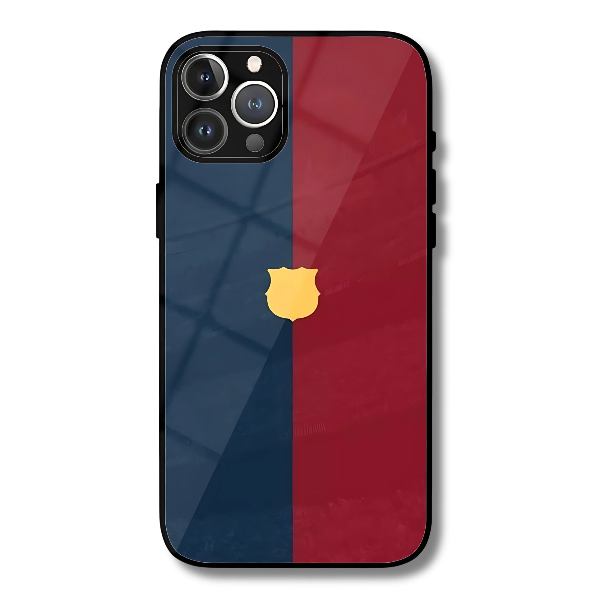 Barca Strips Metal Glass Phone Cover
