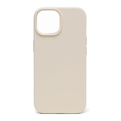 Beige Plain Silicon Phone Cover