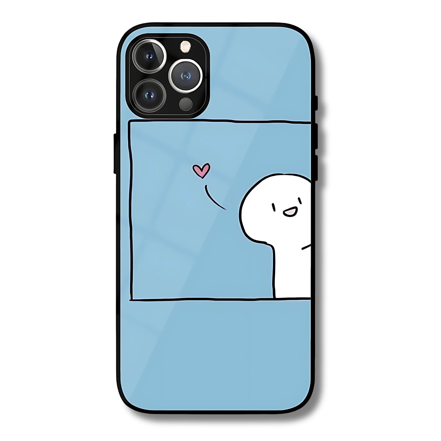 Kiss Doodle Matching MisterWrap Phone Cover