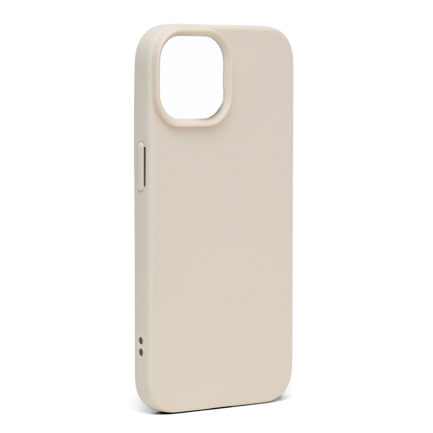 Beige Plain Silicon Phone Cover
