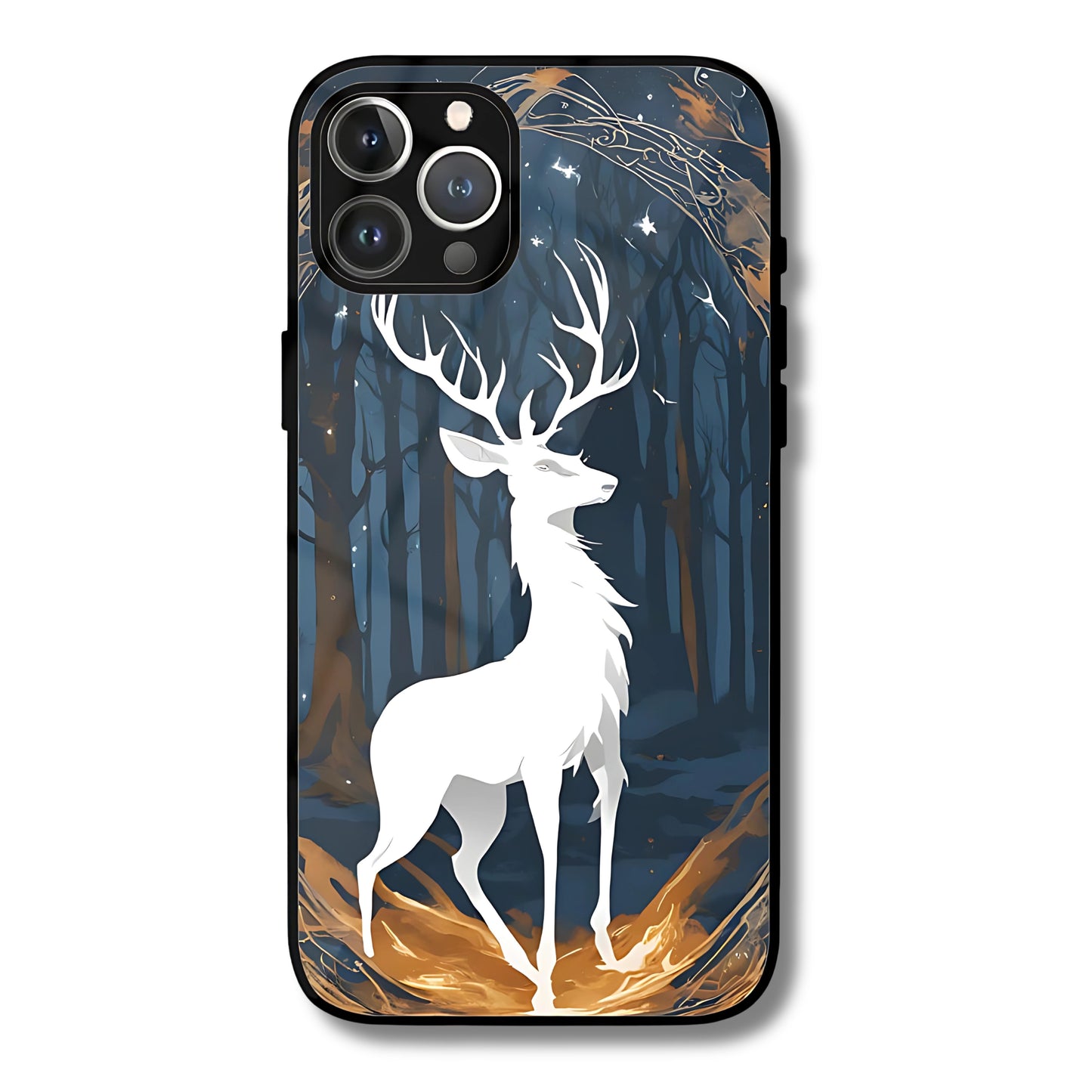 Enchanted Unicorn Woods Metal Glass Phone Cover
