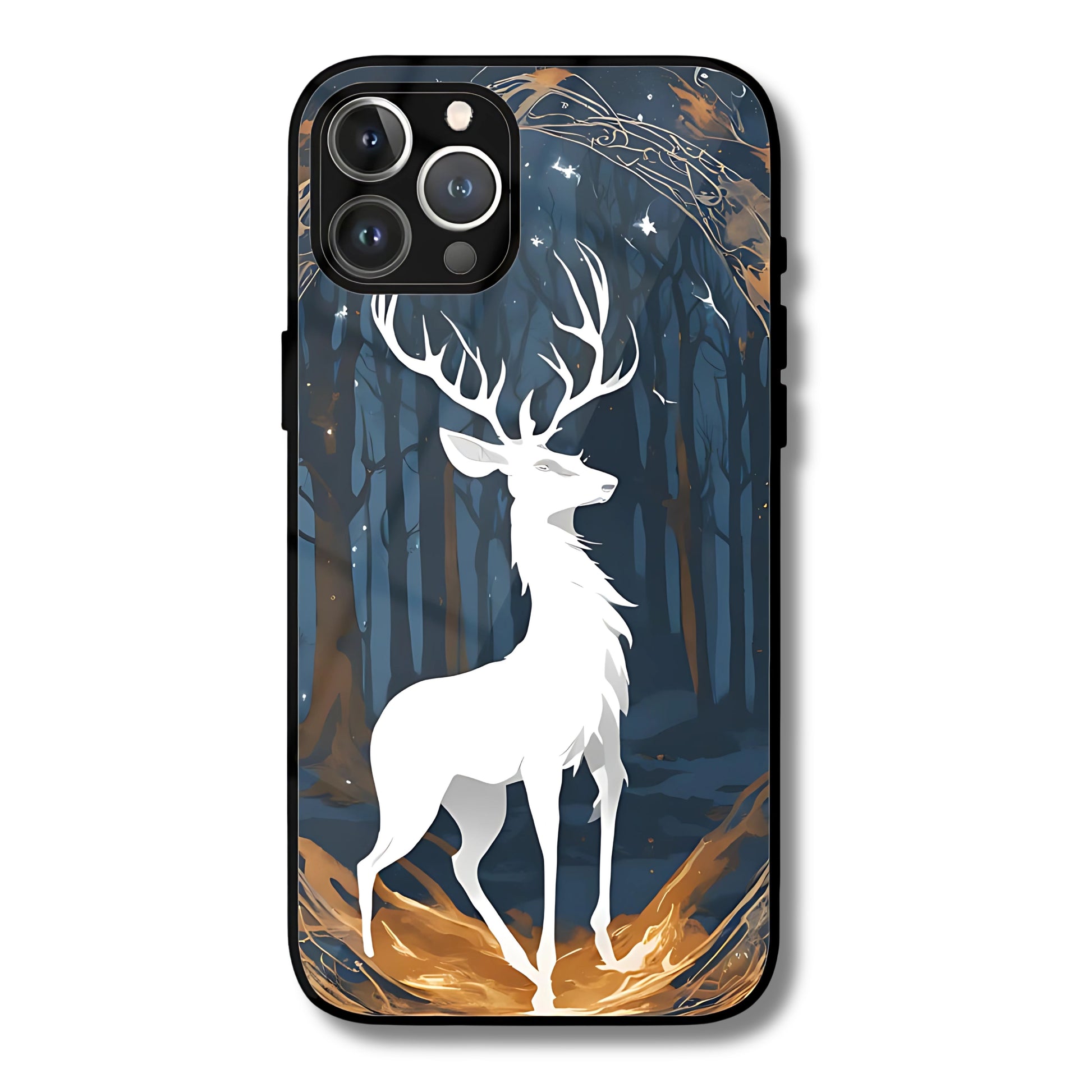 Enchanted Unicorn Woods Metal Glass Phone Cover