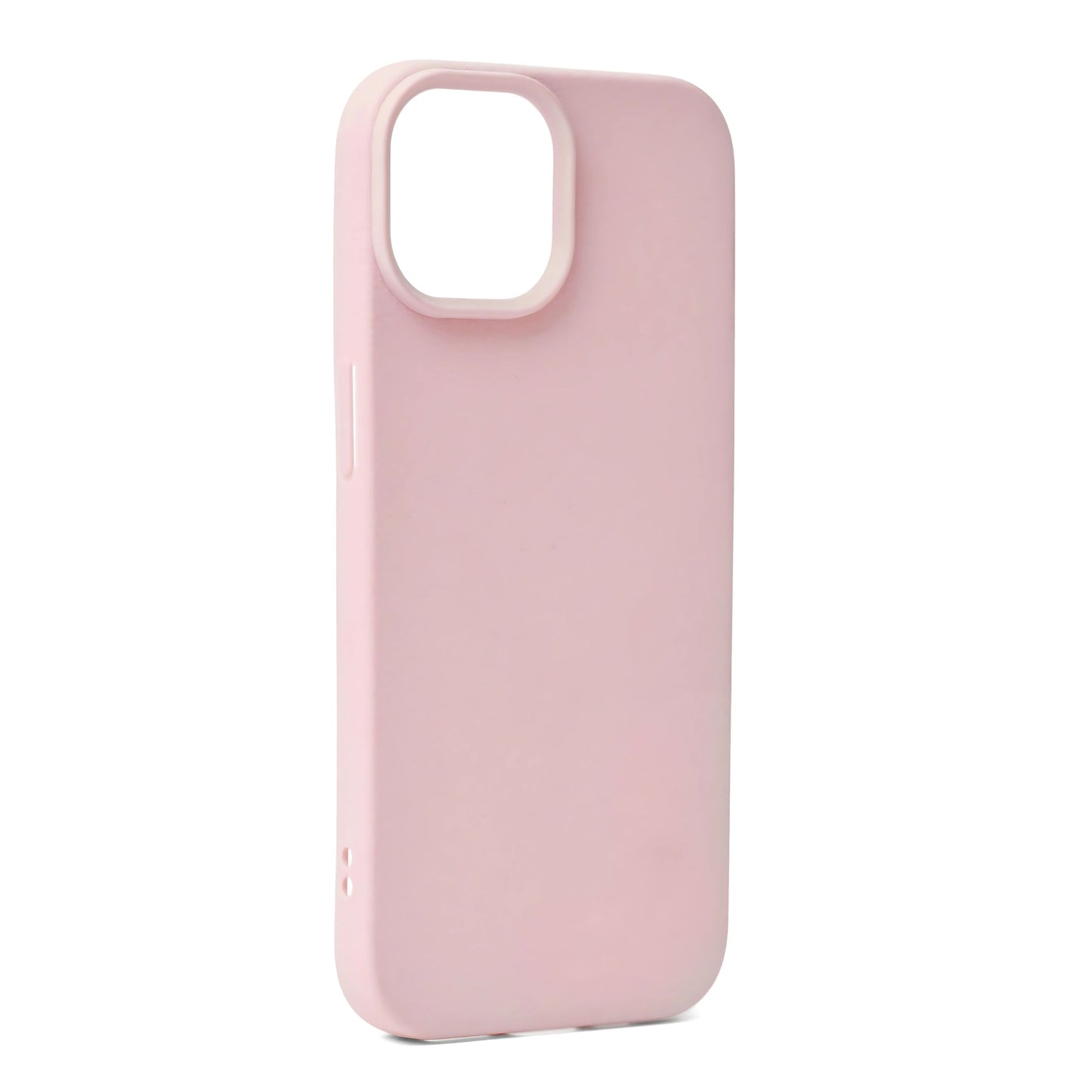 Pink Plain Silicon Phone Cover