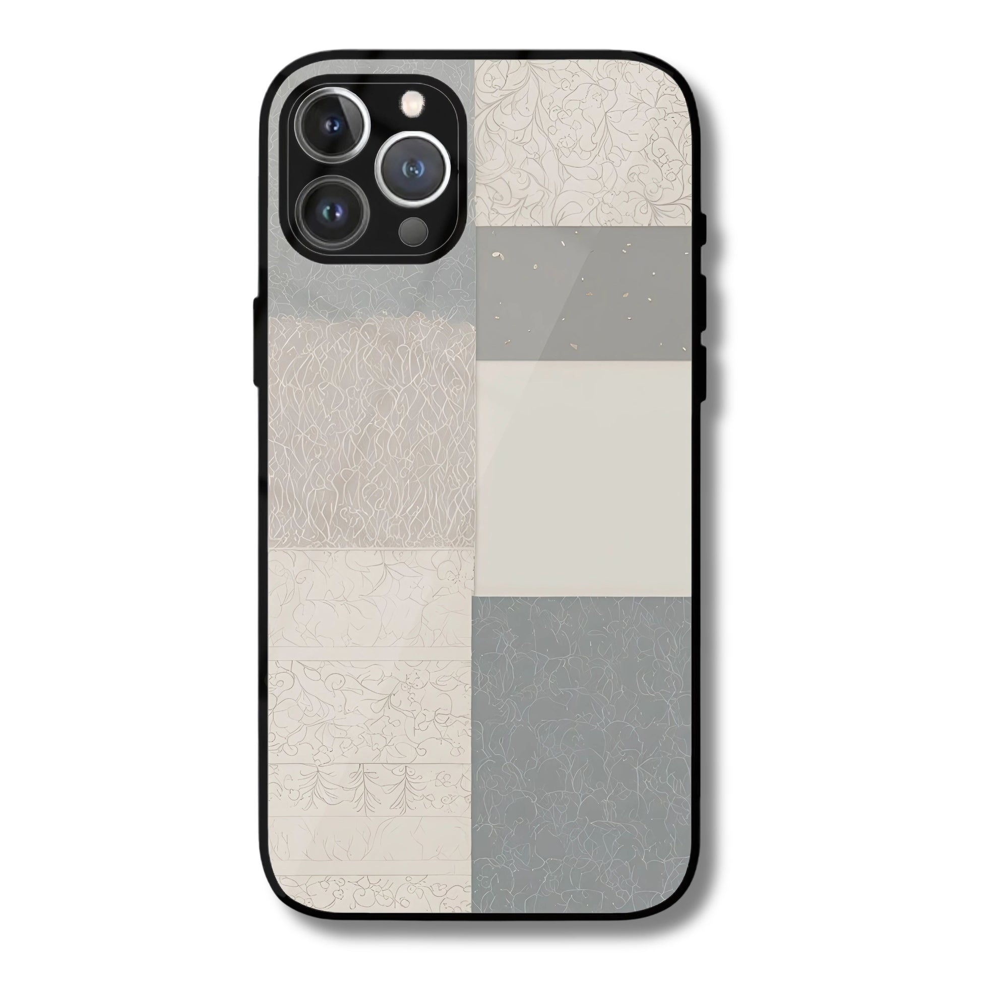 Pocket Carpet Metal Glass Phone Cover