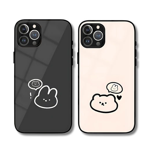 Cute Thoughts Matching Phone Covers