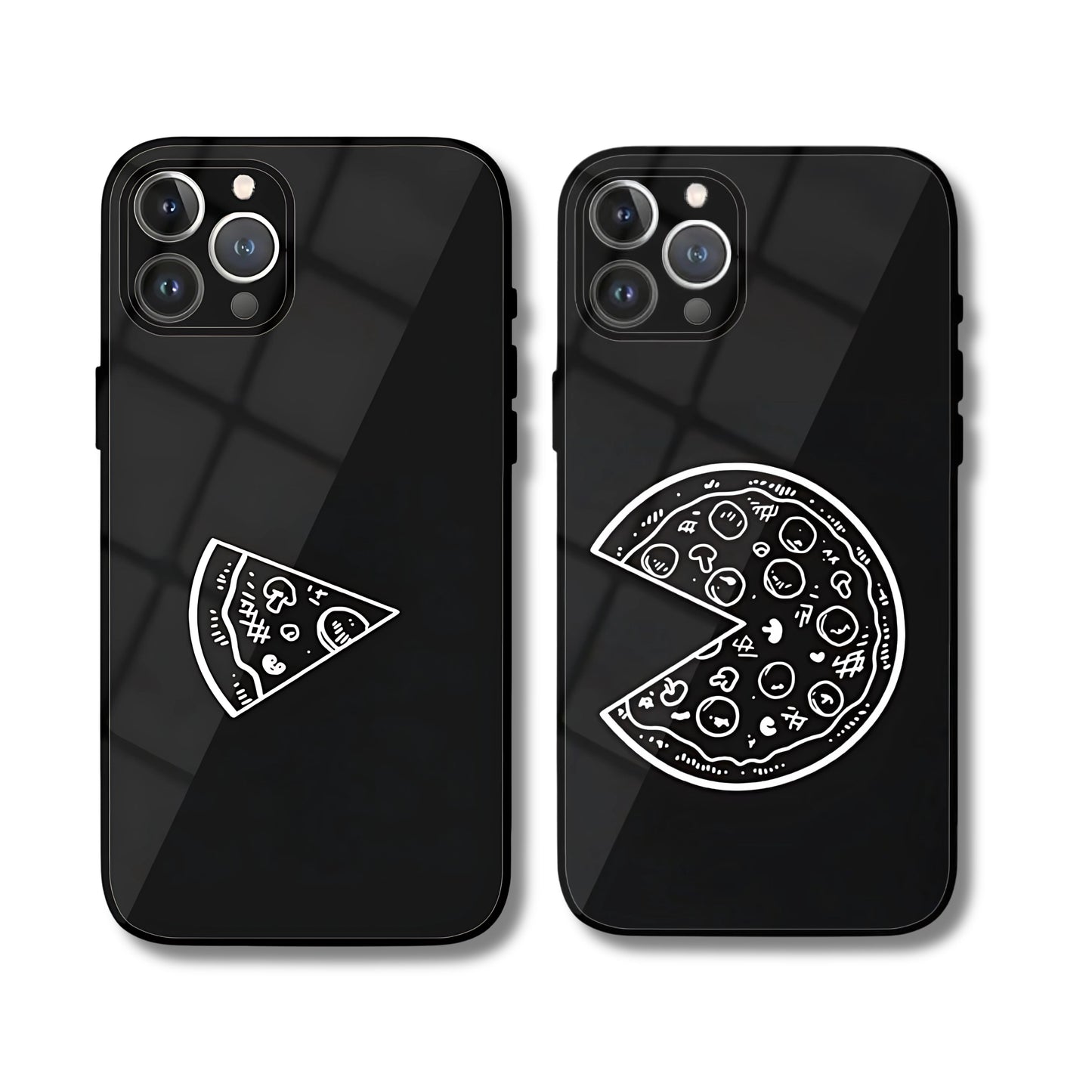 Pizza Love Matching Phone Covers