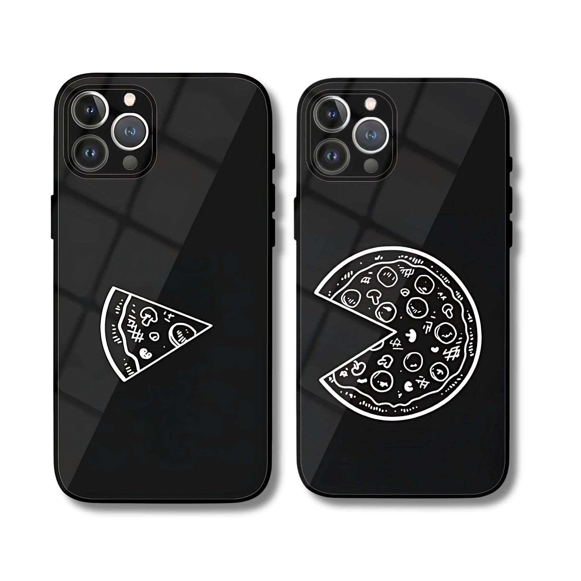 Pizza Love Matching Phone Covers
