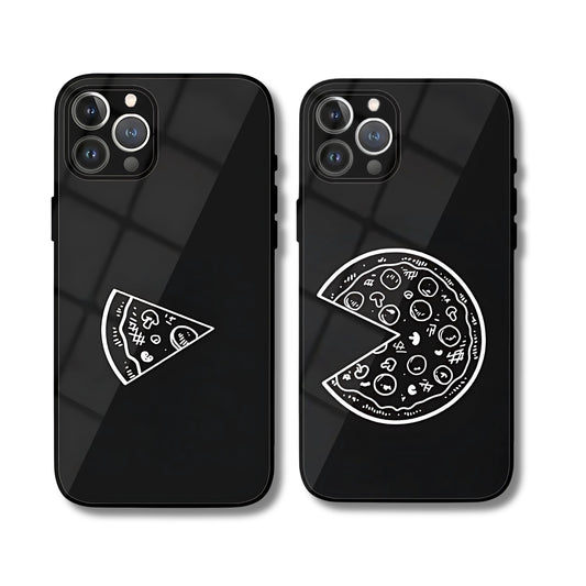 Pizza Love Matching Phone Covers