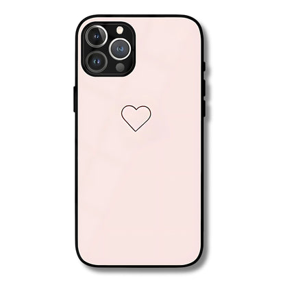 Minimal Heart Matching MissWrap Phone Cover