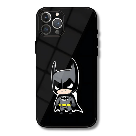 Mini Bat Metal Glass Phone Cover
