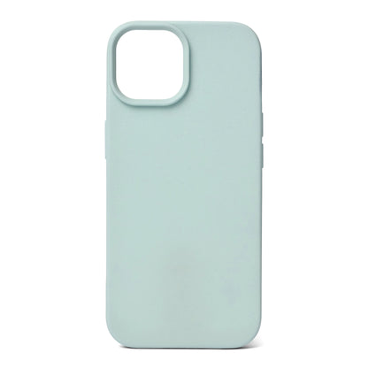 Blue Plain Silicon Phone Cover