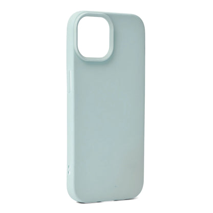 Blue Plain Silicon Phone Cover